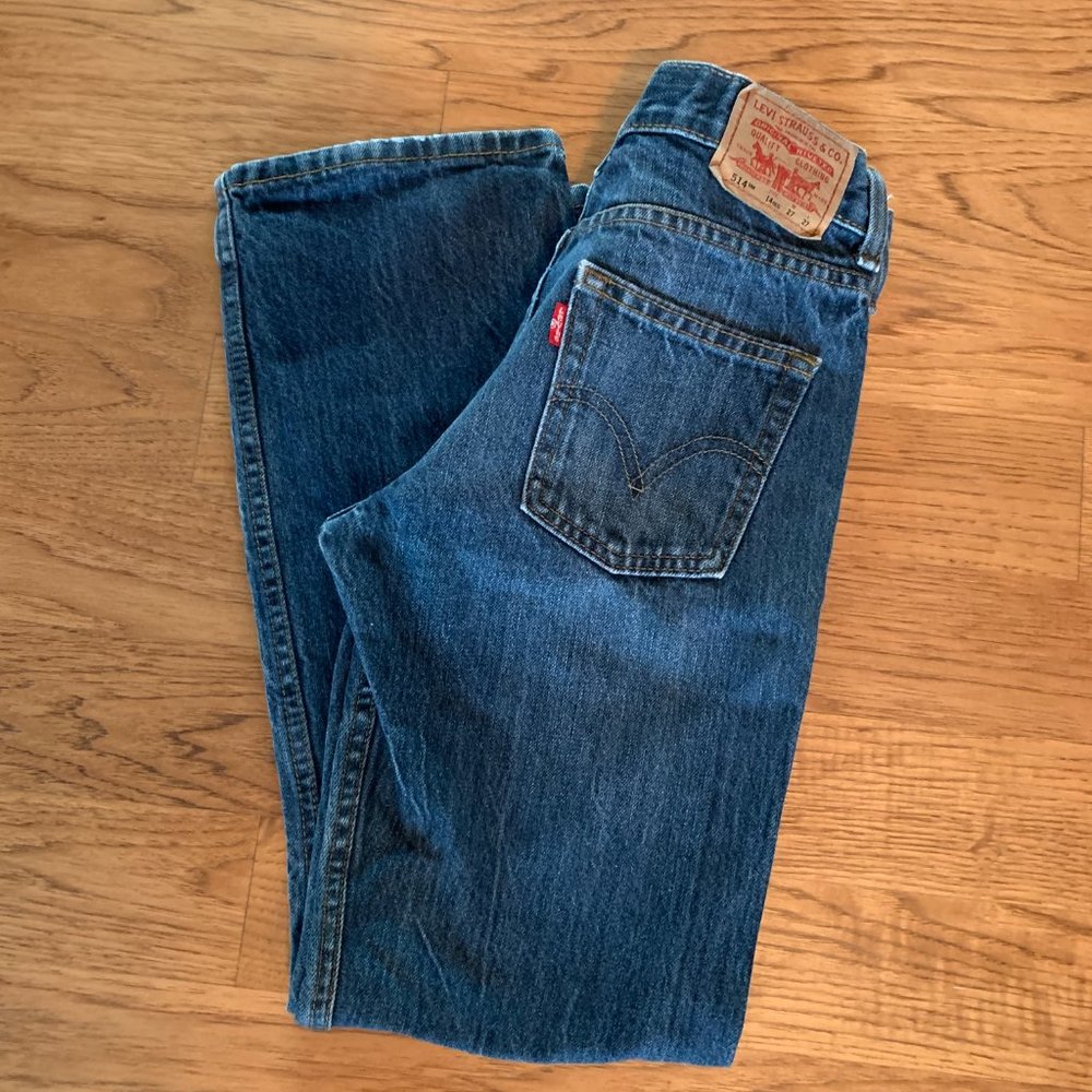 Levi's Boys 514 Denim Jeans - Size 14 REG or W27 x L27